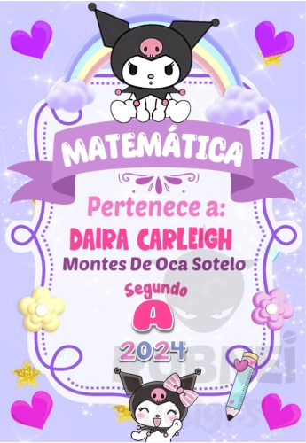 MATEMATICA Kuromi-Caratula